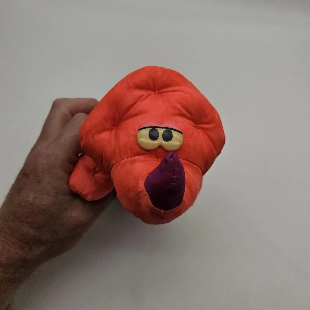 Vintage 1992 Fisher-Price Puffalump Dinosaur Plush Toy Stuffed Animal‎ Doll Rare